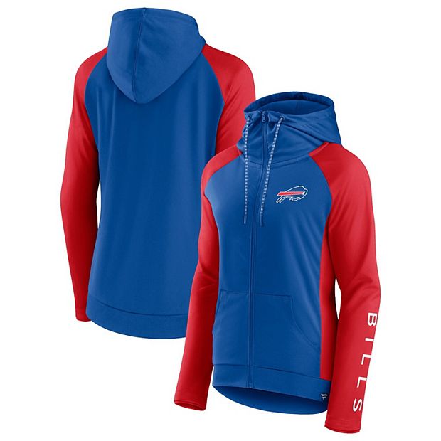 Buffalo Bills Starter Extreme Full-Zip Hoodie - Royal/Red