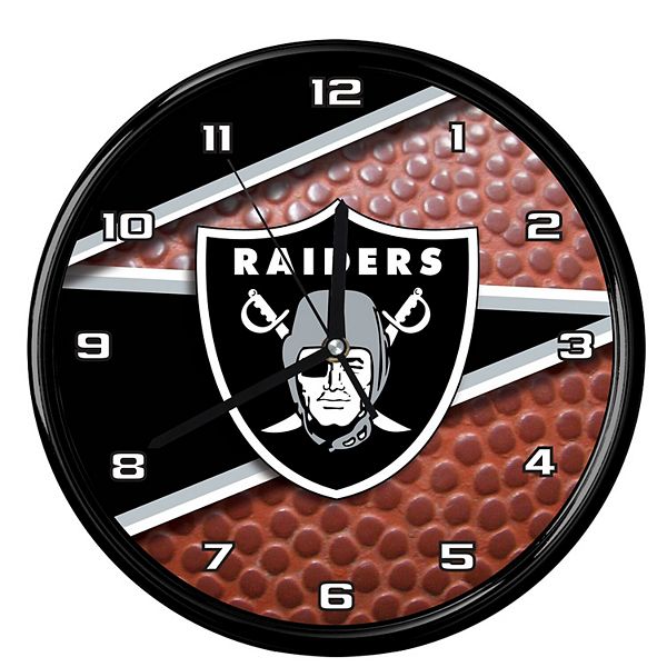 Las Vegas Raiders Team 12'' Football Clock