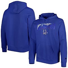 Men's '47 Royal Indianapolis Colts Throwback Lacer Pullover Hoodie Size: Extra Large