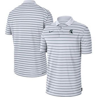Men's Nike White Michigan State Spartans Icon Victory Coaches 2022 Early Season Performance Polo