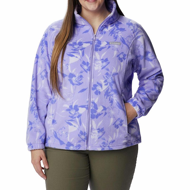 Plus Size Columbia Benton Springs Floral Print Jacket, Womens, Size: 1XL, 