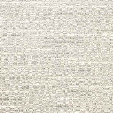eclipse Magnitech Cannes Textured Solid 100% Blackout Rod Pocket Magnetic Closure Window Curtain Panel