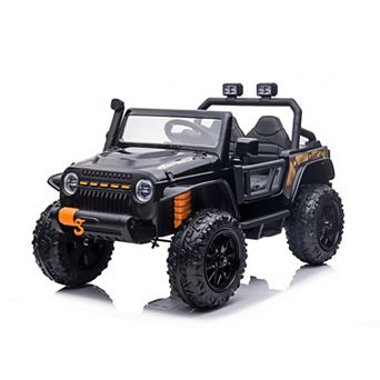 Blazin Wheels Off Roader Black 12V Vehicle