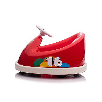 Blazin Wheels 6V Ride On Red Bumper Car