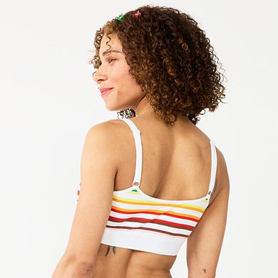 Adult TomboyX V-Neck Bralette with Adjustable Straps