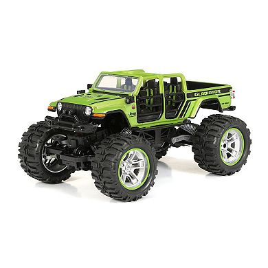 New Bright 1:14 Remote Control Jeep Gladiator Rock Crawler RC Car