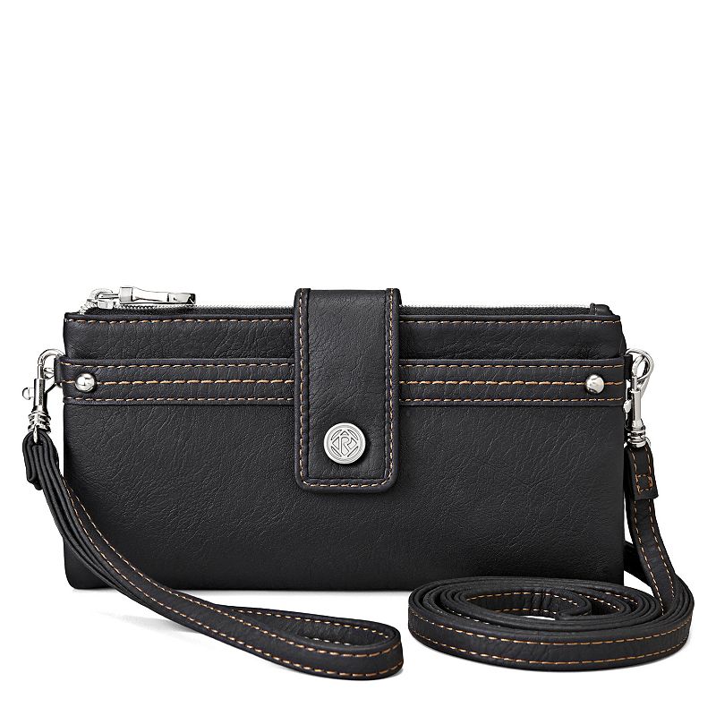 UPC 723765086736 product image for Relic Vicky Convertible Checkbook Wallet, Women's, Black | upcitemdb.com