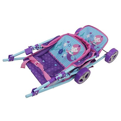 509 Crew Mermaid Twin Doll Stroller