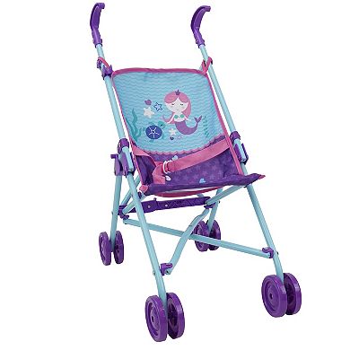 509 Crew Mermaid 21 Piece Set: Doll Stroll n Play & Care Set - Includes Stroller, Car Seat, Highchair, Play Yard, 15 Piece Accessories