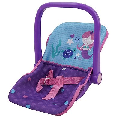 509 Crew Mermaid 21 Piece Set: Doll Stroll n Play & Care Set - Includes Stroller, Car Seat, Highchair, Play Yard, 15 Piece Accessories