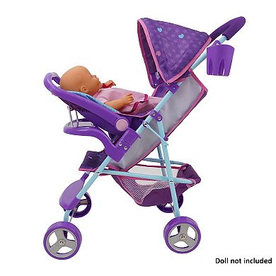 509 Crew: Mermaid Doll Travel Play Pretend Stroller