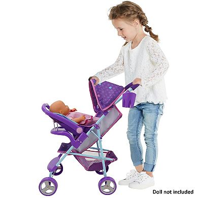 509 Crew: Mermaid Doll Travel Play Pretend Stroller
