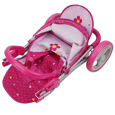 509 Crew Garden Twin Doll Pretend Play Stroller