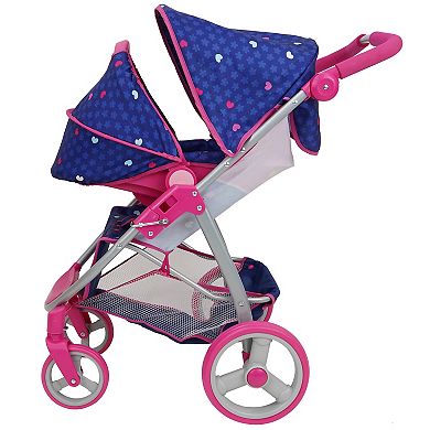 509 Crew Unicorn 2-in-1 Doll Converting Car Seat & Stroller Travel System