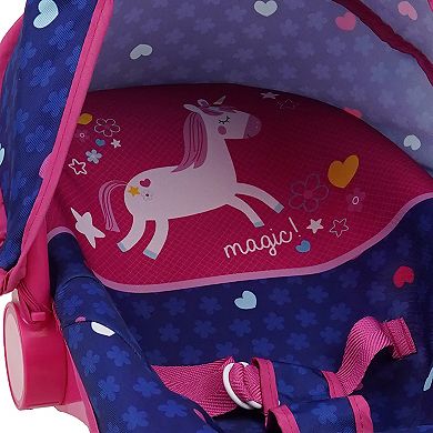509 Crew Unicorn Baby Doll 3-in-1 Car Seat