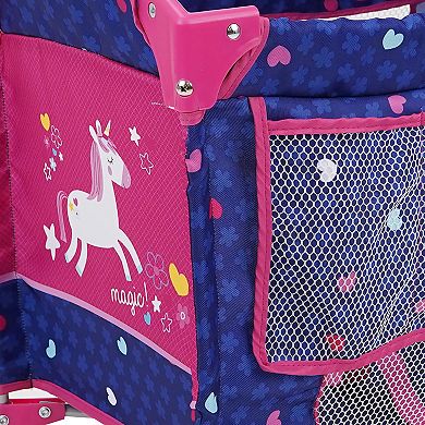 Unicorn Sleep n Care Play Yard for Dolls