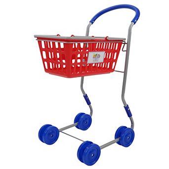 509 Crew 2-in-1 Red Pretend Play Shopping Cart