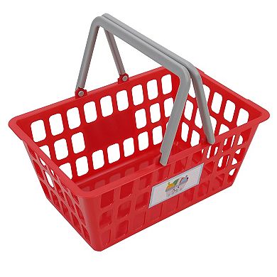 509 Crew 2-in-1 Red Pretend Play Shopping Cart