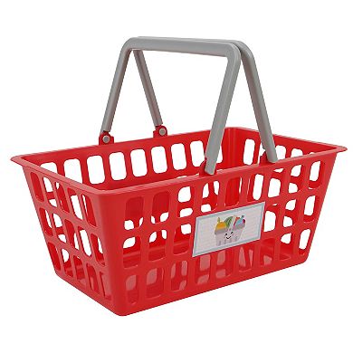 509 Crew 2-in-1 Red Pretend Play Shopping Cart