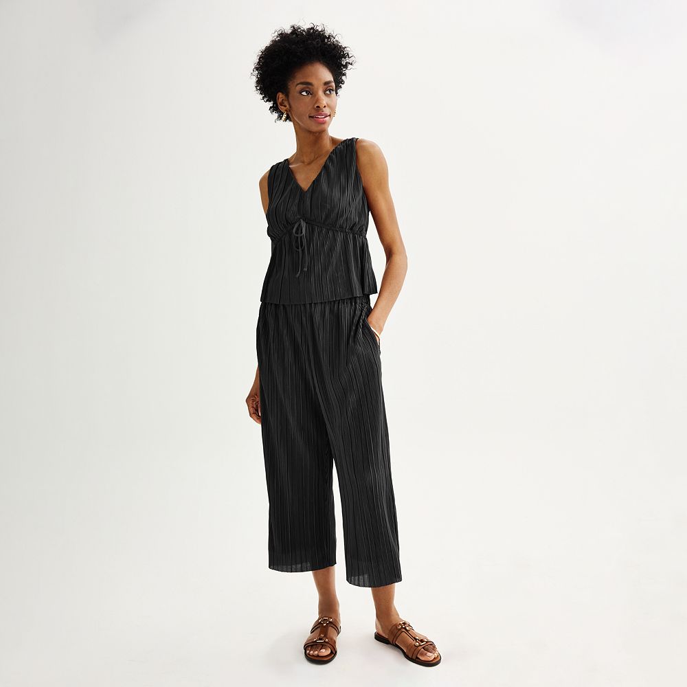 Nine West Mid Rise Curvy Crop Pants Size XL Short