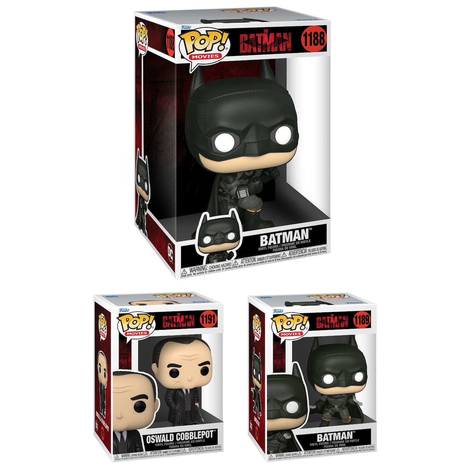 Figura De Funko Pop Batman 1187 Dc Comics