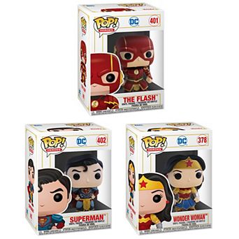Funko POP! Heroes: DC Comics Imperial Palace Collectors Set - The Flash, Superman, Wonder Woman