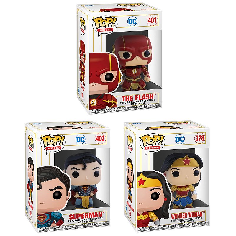 Funko POP! Heroes: DC Comics Imperial Palace Collectors Set - The Flash, Su