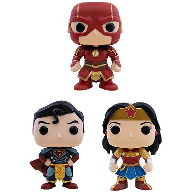 Funko POP! Heroes: DC Comics Imperial Palace Collectors Set - The Flash, Superman, Wonder Woman