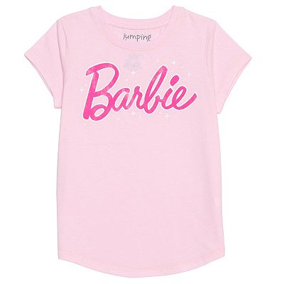 Girls 4-12 Jumping Beans® Barbie® Distressed Logo Magic Tee Girls 4-12 Jumping Beans® Barbie® Distressed Logo Magic Tee