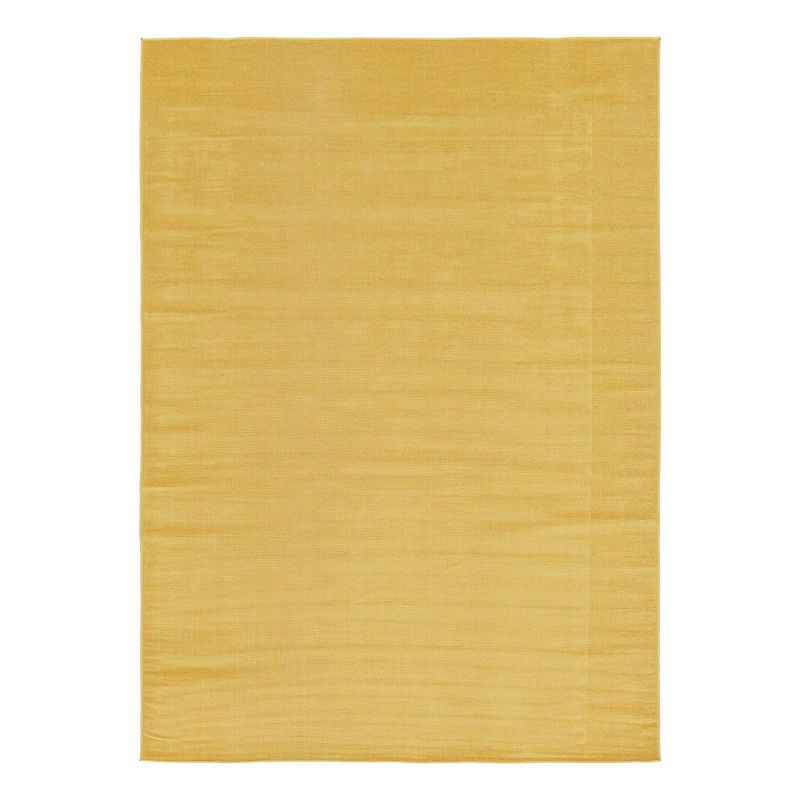 Unique Loom Solid Williamsburg Rug, Yellow, 10X13 Ft