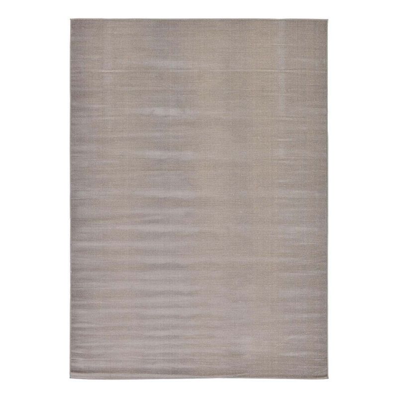 Unique Loom Solid Williamsburg Rug, Grey, 10X13 Ft