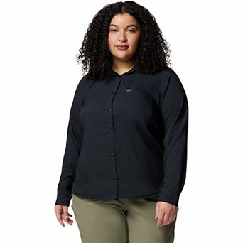 Plus Size Columbia Anytime Lite Button-Front Shirt