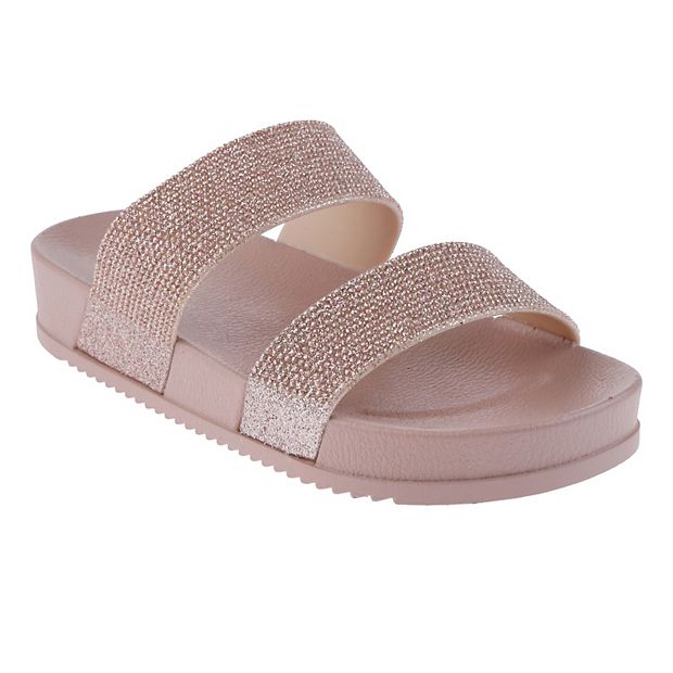 Capelli flip flops discount glitter