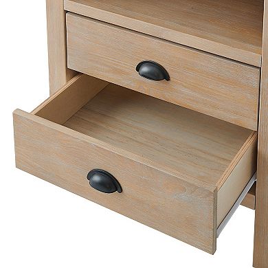 Alaterre Furniture Arden 2-Drawer Nightstand