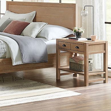 Alaterre Furniture Arden 2-Drawer Nightstand
