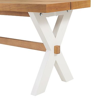 Alaterre Furniture Chelsea Dining Table & Bench 2-piece Set