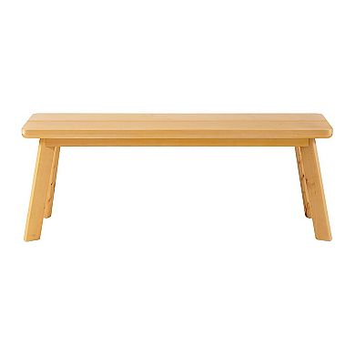 Alaterre Furniture Shelburne Dining Table & Bench 2-piece Set