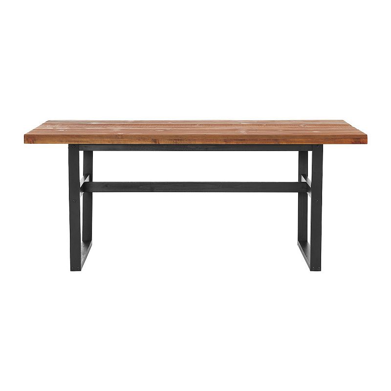 Alaterre Furniture Walden Dining Table, Brown