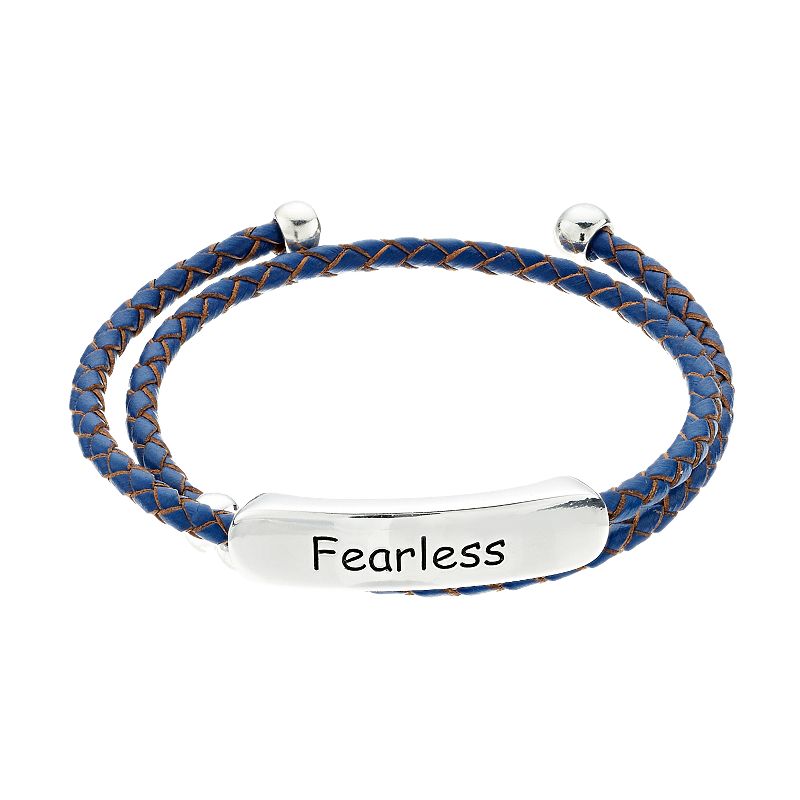 City Luxe Fearless Link Coil Bracelet, Womens, Multicolor