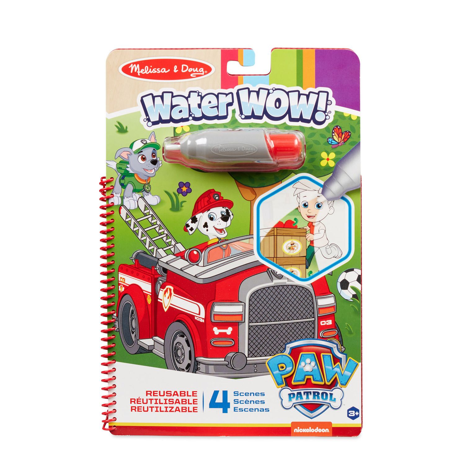 Melissa & Doug Paw Patrol Wiederverwendbare Sticker – Bundle Mit 458 Stickern & 15 Szenen