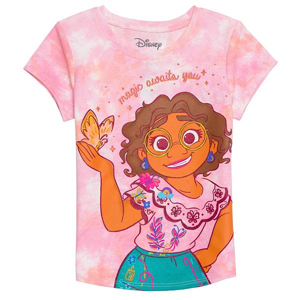  Disney Encanto Mirabel Toddler Girls Graphic T-Shirt & Leggings  White/blue 2T: Clothing, Shoes & Jewelry