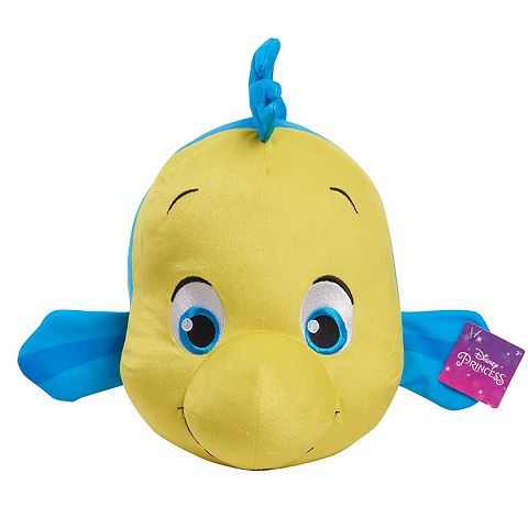 Детские мягкие игрушки Disney's The Little Mermaid Just Play Flounder Plush