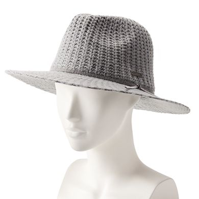 Women's Nine West Ribbed Knit Packable Panama Hat
