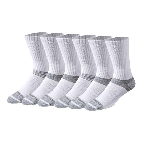 Men's Eddie Bauer 6-Pack Dura Dri Max Cushion Crew Socks