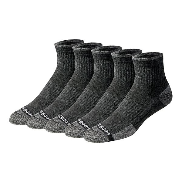 Men's Eddie Bauer Eco Quarter Socks 5-pack