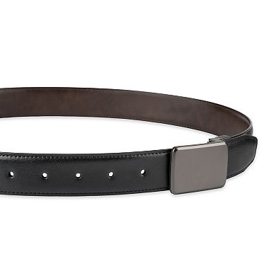 Men's Dockers® Stretch Two-In-One Plaque Buckle Reversible Belt
