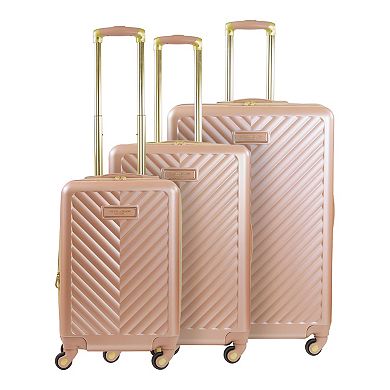 Christian Siriano NY Addie 3-Piece Hardside Spinner Luggage Set