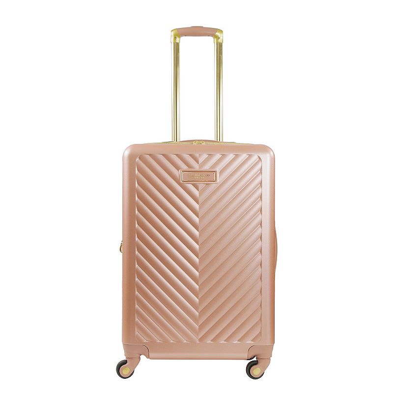 Christian Siriano NY Addie Hardside Spinner Luggage, Yellow, 29 INCH