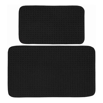 Garland Rug Herald Square Solid 2 pc Kitchen Rug Set