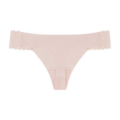 Juniors' SO® Side Lace Thong Panty SO83-013